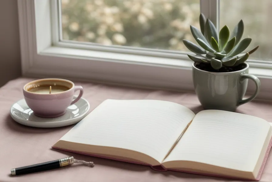 Journaling the 369 love manifestation method as part of a late-night visualization practice