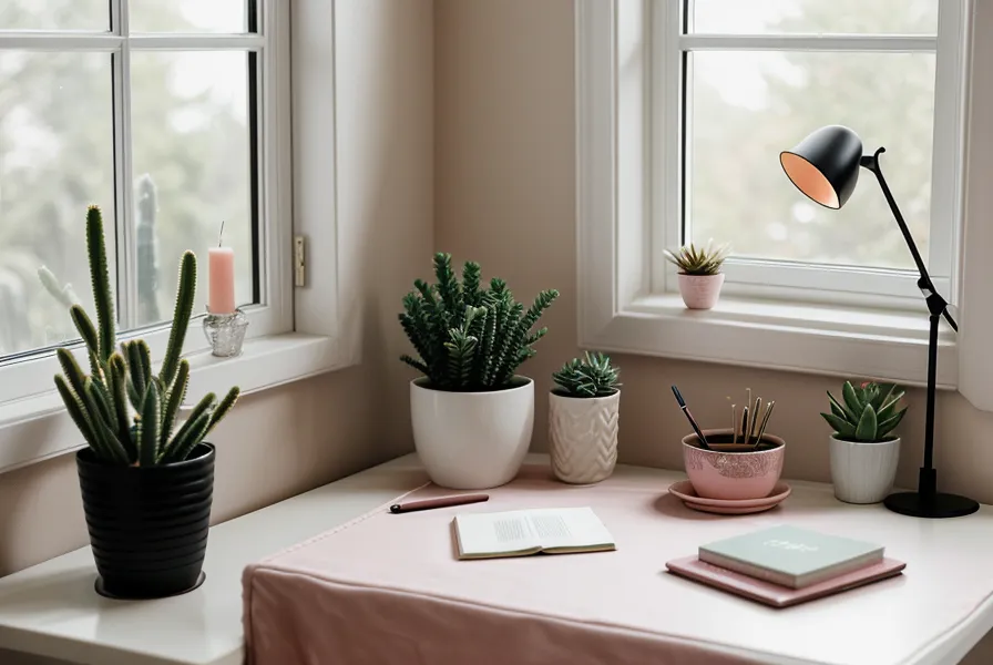 A soulmate sketch review on a tablet beside graphic design tools in an Austin creative life