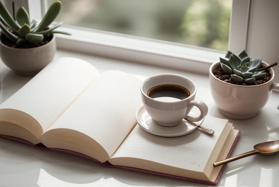 Love manifestation in practice — a handwritten intention filling a spiral notebook as a visualization tool